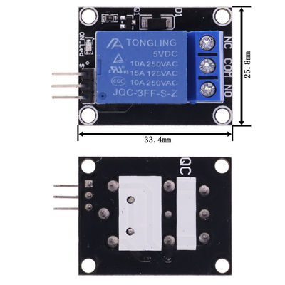 5 فولت واحد 1 قناة رله وحدة لوحة الدفاع عن النفس للPIC AVR DSP ARM وحدة إمدادات الطاقة رله