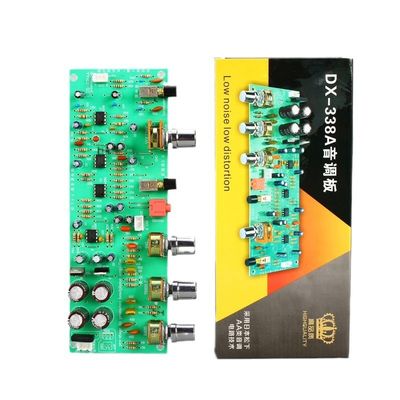 مضخم طاقة سلسلة التيار المتردد مزدوج DX338A مع خط 12V مزدوج ومقارنات