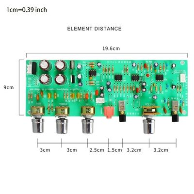 مضخم طاقة سلسلة التيار المتردد مزدوج DX338A مع خط 12V مزدوج ومقارنات