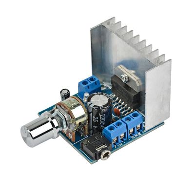 التثبيت المباشر TDA7297 2x15W 12V AC/DC 2.0 Channel Board مسار مزدوج بدون ضوضاء Fg