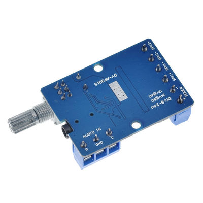 طاقة 30Wx2 لوحة مكبرات صوتية ستيريو رقمية 12V/24V مصدر الطاقة DIY DY-AP3015 لوحة صوتية