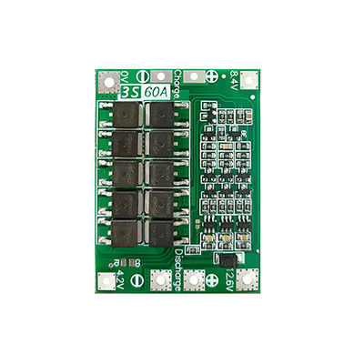 CA-3S-60A شاحن بطارية الليثيوم الليثيوم ليبو خلية وحدة PCB BMS لوحة حماية لمحرك الحفر 12.6 فولت مع التوازن
