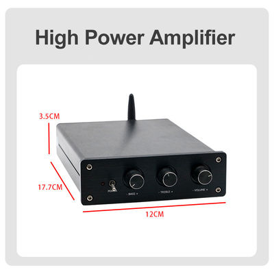 مكبر طاقة الصوت المنزلي 100W * 2 + 200W مع Bluetooth 5.0 و 2.1 Channel Mini HiFi Stereo Class D Amp الرقمي