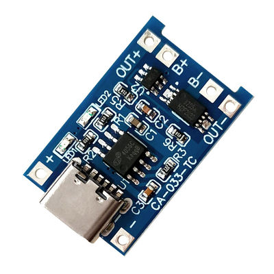 CA-033 لوحة شحن USB Micro Type-C 5V مزدوجة الوظيفة 1A Li-Ion Lithium Battery Charger Module 18650 TP4056 ICs المنتج