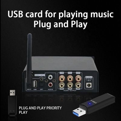 2.1 قناة 100W الطاقة الخارجة اللاسلكية Bluetooth الصوت الرقمي HIFI مكبر الطاقة للصوت المنزلي