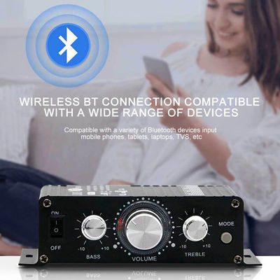 AK-270 12V 30W + 30W 2.0 قناة مكبر الطاقة بلوتوث للكهف المنزلي