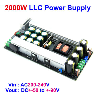 2000W LLC مزدوج DC 5-Way إمدادات الطاقة وحدات مكبر الصوت الرقمية AC DC محولات للوحة 50/60/70/80/90V التبديل