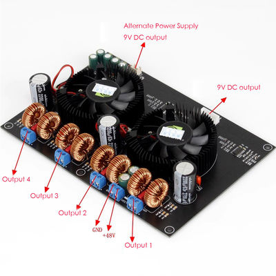 TPA3255 2.0 القناة الرقمية الطبقة D HiFi لوحة مكبر الصوت 600W * 2 لوحة عالية الطاقة للمتحمسين والمستقبلات