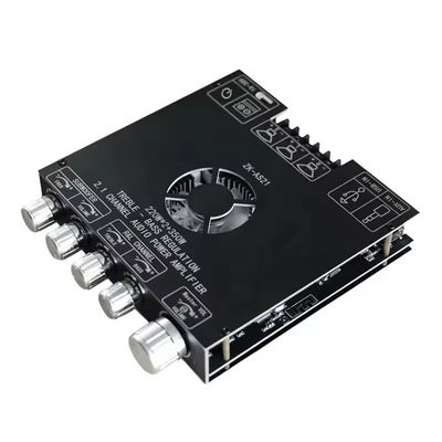 ZK-AS21 2.1 Channel Audio Amplifier Module TPA3255 Subwoofer 220WX2+350W 220WX2+350W لوحة مكبرات الصوت ZK-AS21