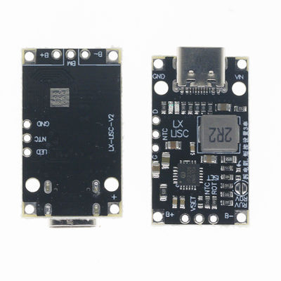 نوع سي USB 2/3S BMS 15W 8.4V 12.6V 1.5A بطارية الليثيوم شحن وحدة تعزيز مع الدعم المتوازن الشحن السريع مع المؤشر