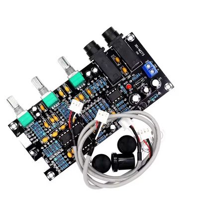XH-M273 PT2399 لوحة المضخم الرقمي 12-24 فولت تيار مستمر مع تردد ستيريو للتحكم في ميكروفون الكاريوكي