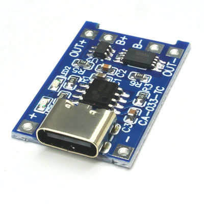 CA-033 لوحة شحن USB Micro Type-c 5V مع وظائف مزدوجة 1A وحدة شحن بطارية الليثيوم ليثيوم 18650 TP4056 القياسية