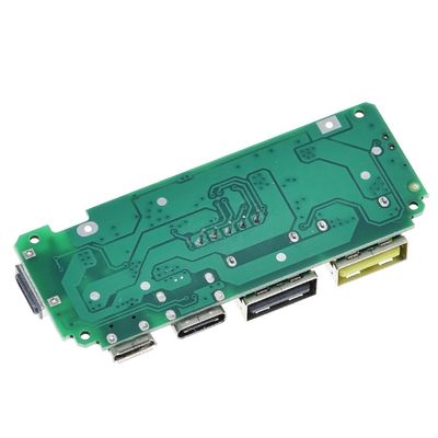 USB مزدوج 5 فولت 2.4A Micro / Type-C LED USB Mobile Power Bank 18650 وحدة شحن بطارية الليثيوم شاحن مجلس حماية الدائرة