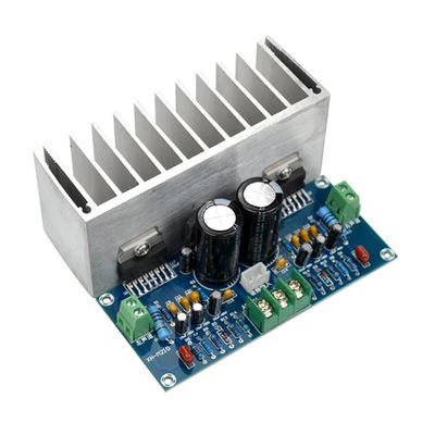لوحة مكبر الصوت AC12-32V مزدوجة من الدرجة D عالية الطاقة 2 * 100W TDA7293 مكبر صوتي ستيريو رقمي للمتكلمين