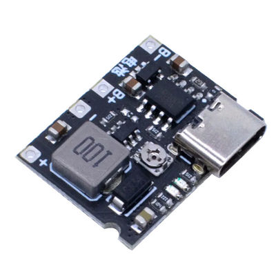 3.7 فولت إلى 9 فولت 5 فولت 2A DC-DC Step Up Boost Module 18650 بطارية الليثيوم الشحن التفريغ لوحة نوع-C DC TP4056