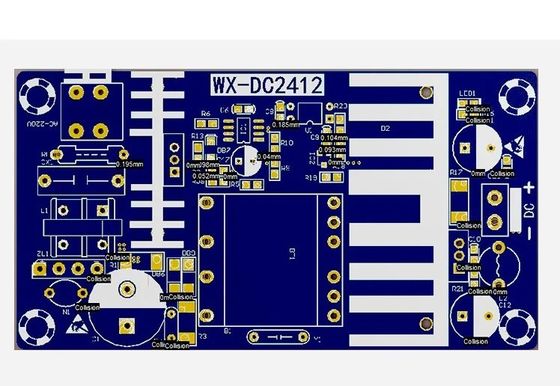 WX-DC2412 لوحة إمدادات الطاقة المبتدئة 100W وحدة إمدادات الطاقة العالية لوحة عارية AC DC 24V4A