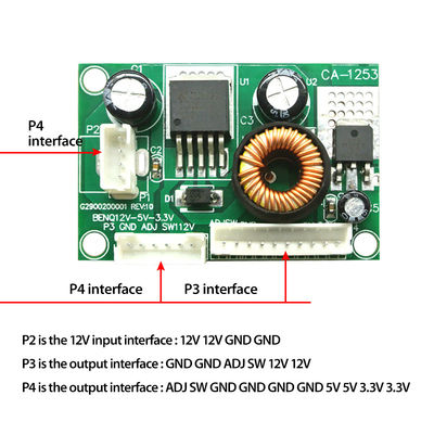Ca1253 12V DC LED TV Inverter Board وحدة الطاقة FET القياسية نوع وتوفر الجهد