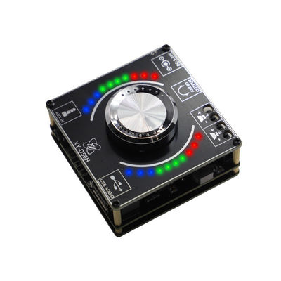 TPA3116 50 واط * 2 HIFI لوحة مكبر كهربائي ستيريو مع مصباح إيقاع الموسيقى