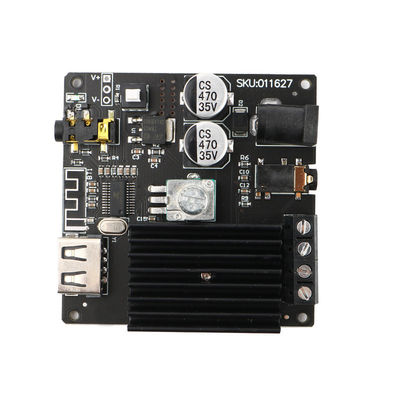 BT 5.0 لوحة مكبر الطاقة الرقمية 100W * 2 ستيريو ميني DIY وحدة الصوت مع U Disk و AUX الدعم المدخل