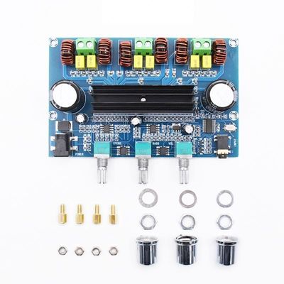 2.1قناة لوحة مكبر الطاقة الرقمية اللاسلكية 50Wx2 + 100W القناة عالية الطاقة الصوتية الإصدار 5.0 لوحة مكبر