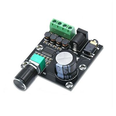 DC8-24V القنوات المزدوجة الصوت PAM8610 الطاقة الرقمية الصوتية لوحة مكبر للصوت ل 15W مكبر الصوت