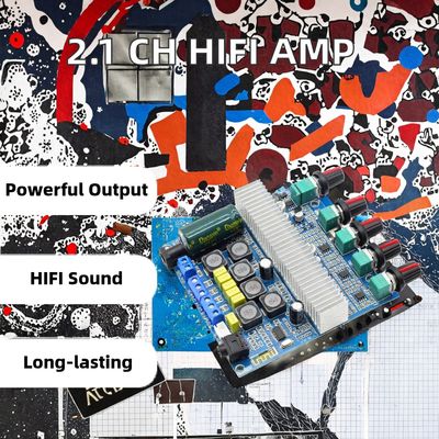 TPA3116D2 2.1 لوحة مكبر قناة 2x50W + 100W صوت ستيريو