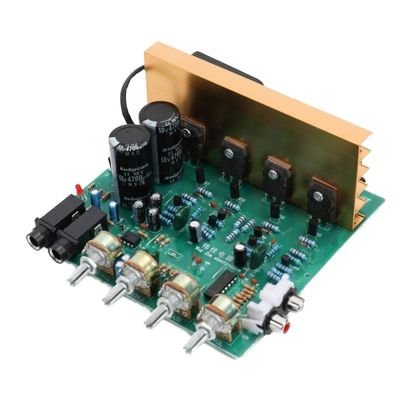 100W 2.0 قناة مكبر الصوت لوحة PCB 16x14x6cm