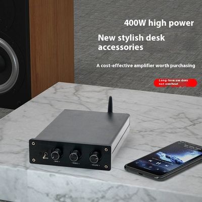 المهنية 2.1 قنوات 400 واط مكبر HiFi الرقمي ذو الطاقة العالية للسيارات المنزلية Audiophile Intel Processor Receiver Amplifiers
