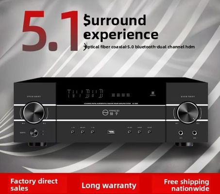 5.1CH 4200W مكبر صوتي ذو طاقة عالية مع مضاد التغذية الراجعة ، BT لاسلكي ، لعرض مسرح الكاريوكي المنزلي