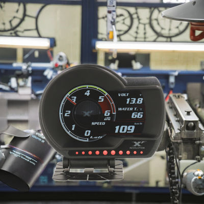 Obd2 عداد الأوتوماتيك الرقمي لضغط التوربين عدة وظائف HUD Head-Up Display OBD Gauge Meter High Auto Electronics