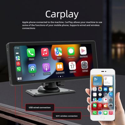 كرياتال 10.26 بوصة محمول IPS شاشة السيارة لبلوتوث MP5 لاعب مع 1 سنة ضمان لوحة التحكم وحدة تصوير لاسلكية CarPlay