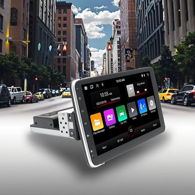 وحدة ملاحة GPS للسيارة للتحكم المركزي Creatall 10.1 بوصة بنظام Android CarPlay لشاشة دوارة 360 درجة BT USB رأس واحد