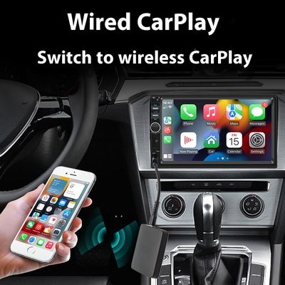محول Creatall اللاسلكي CarPlay صندوق توصيل السيارة التلقائي متوافق مع أندرويد يحول السلكي إلى لاسلكي لتحسين التجربة