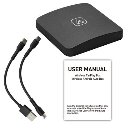 محول Creatall اللاسلكي CarPlay صندوق توصيل السيارة التلقائي متوافق مع أندرويد يحول السلكي إلى لاسلكي لتحسين التجربة