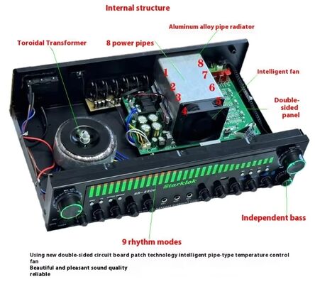 SR-8800 5.1 قناة مكبر المنزلي مع العفن الخاص وتخصيص العلامة التجارية OEM