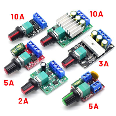 CA-110AS PWM DC Motor Speed Controller 12V 24V 10A Stepless LED Dimmer Power Governor Voltage Module Motor Driver Boards