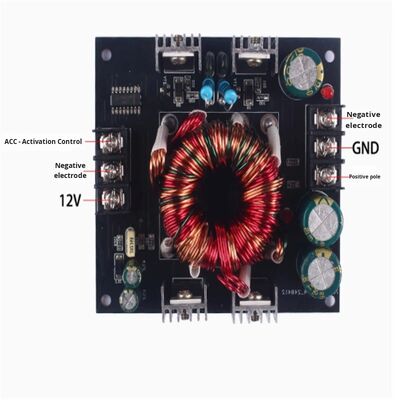 12V Dual Polarity Car Audio Power Amplifier Boost Module Dual Output 15V/18V/24V/35V Subwoofer Power Supply DC Boost