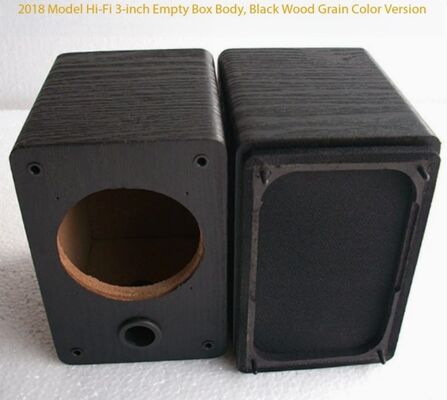 3 Inch Wood Speaker Box Empty DIY Enclosure Shell Sound Amplifier LoudSpeaker Home Audio HIFI Wooden Speaker Case for 1pcs
