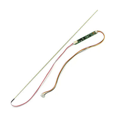 9.6V LED شريط إضاءة خلفي للكمبيوتر المحمول، شريط LED 10.4 بوصة - 19 بوصة سطوع قابل للتعديل