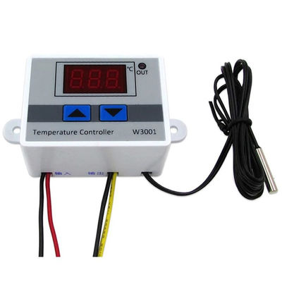 NTC10K العرض الرقمي متحكم في درجة الحرارة 10A 12V 24V 110V ~ 220V
