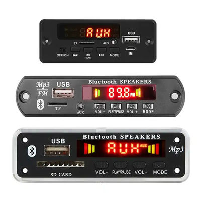 لوحة تشفير Bluetooth 5.0 MP3 مع طاقة 100W ودعم متعدد التنسيقات لـ USB TF FM AUX