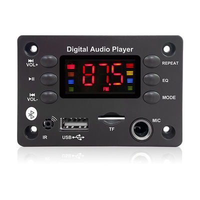 دعم تنسيق FLAC الصوتي لوحة فك الترميز MP3 BLUETOOTH لعرض الشاشة الملونة