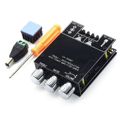 CA-502MT 5.0 BT لوحة مكبر الصوت الرقمي 2 * 50W وحدة AMP 12-24V