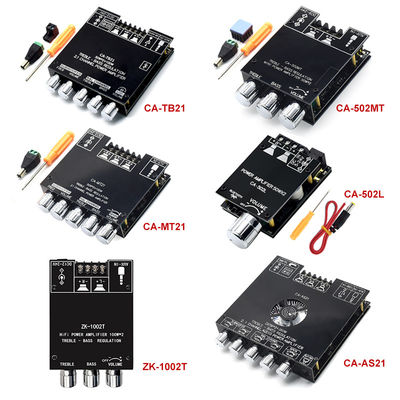 ZK-502L ZK-502MT ZK-MT21 ZK-TB21 ZK-AS21 ZK-1002T BT لوحة مكبر 2.0 2.1 قناة
