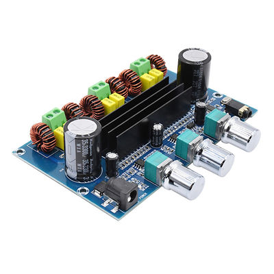 2.1قناة لوحة مكبر الطاقة الرقمية اللاسلكية 50Wx2 + 100W القناة عالية الطاقة الصوتية الإصدار 5.0 لوحة مكبر