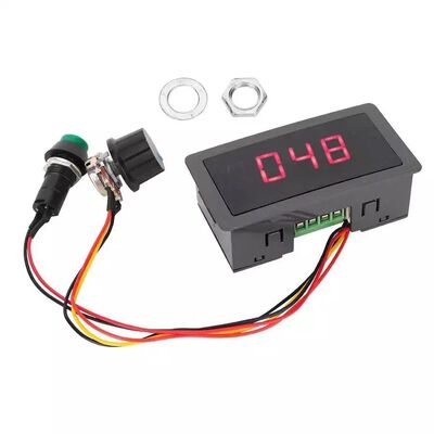وحدة تحكم سرعة محرك PWM CCM5D بشاشة رقمية LED 6 فولت 12 فولت 24 فولت 5 أمبير لوحة تحكم سرعة محرك DC PWM محولات DC DC