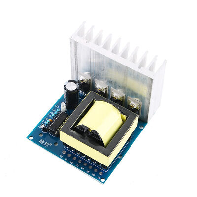 لوحة تعزيز DC-AC DC 12V إلى AC 18V 220V 380V الموجة المربعة 500W وحدة عاكس الطاقة العالية