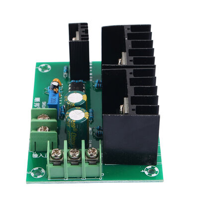 لوحة تشغيل عاكس موجة مربعة بتردد طاقة منخفض التردد من DC12V/24V إلى AC220V وحدة تعزيز 300 واط